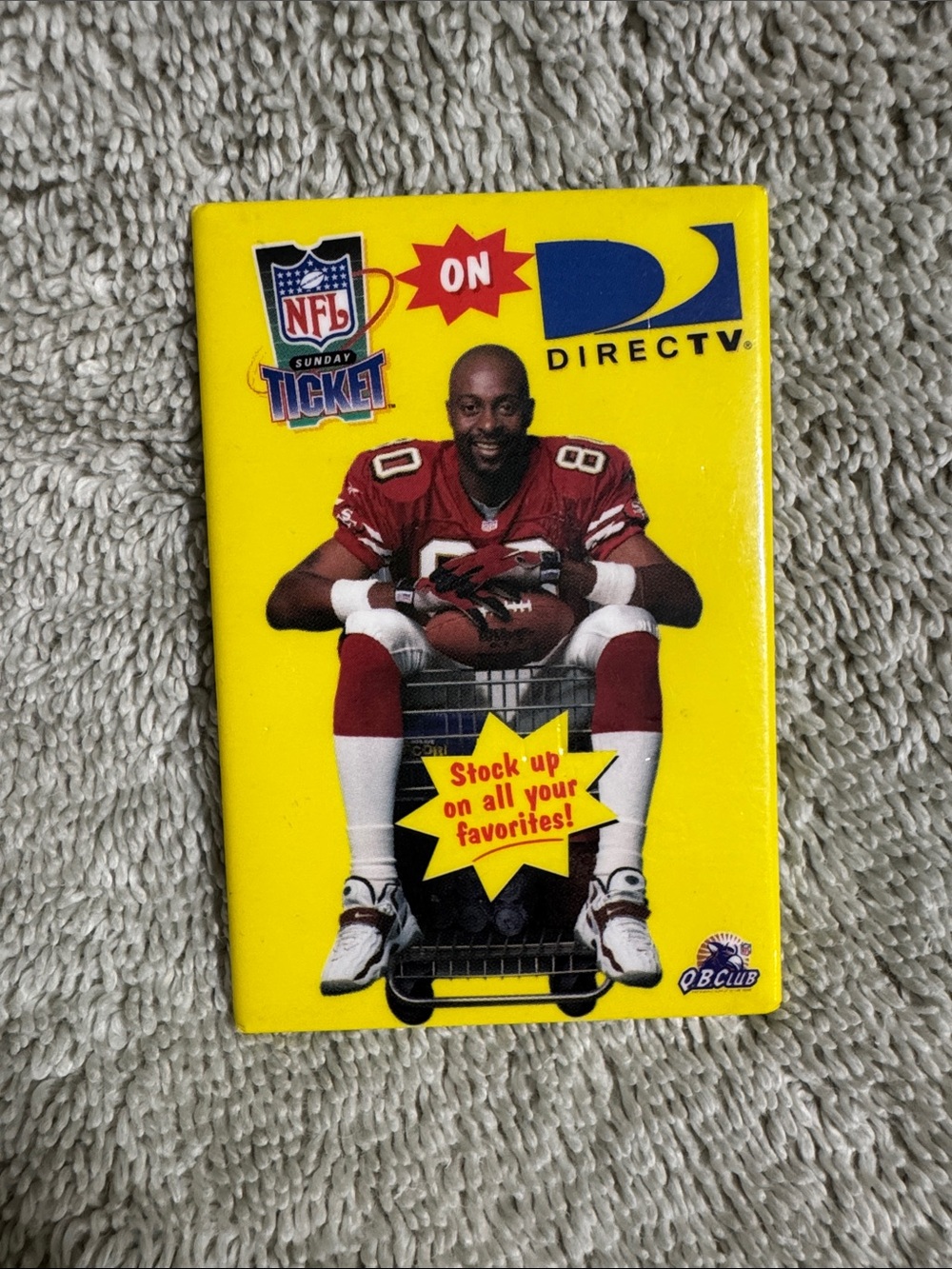 DIRECTV NFL Sunday Ticket Promotional Magnet - Yellow